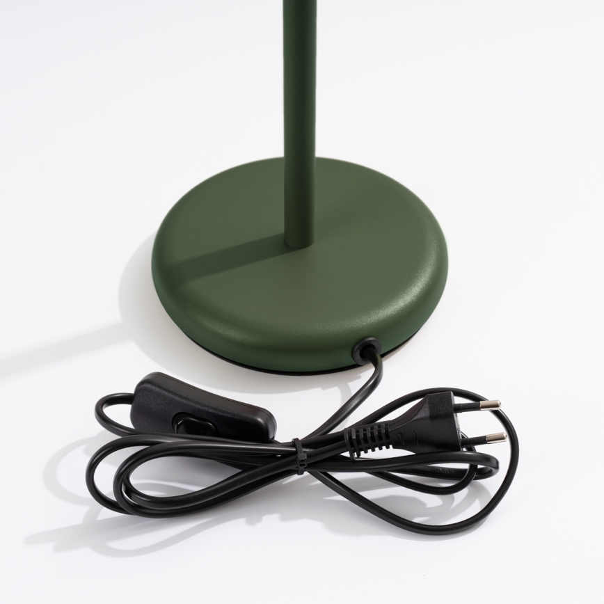 Candeeiro de mesa KARBON 1xGU10/10W/230V verde