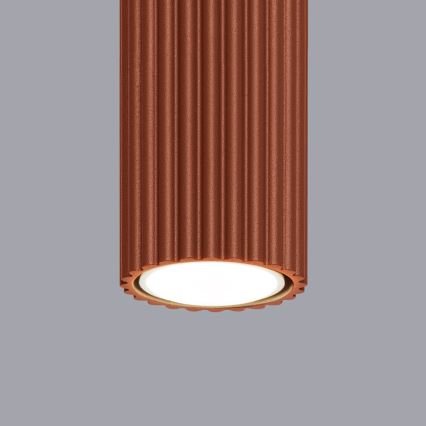 Foco KARBON 1xGU10/10W/230V 60 cm vermelho