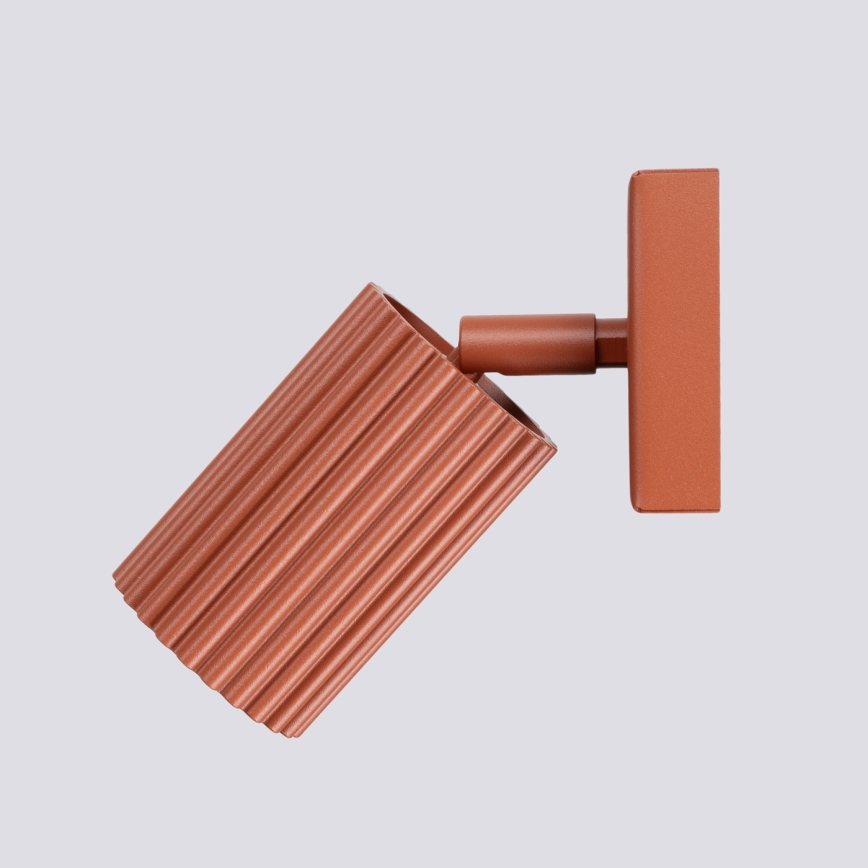 Foco de parede KARBON 1xGU10/10W/230V vermelho