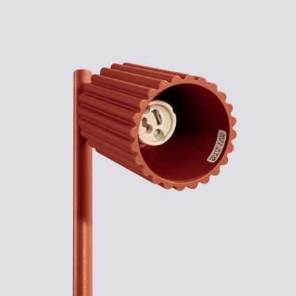 Candeeiro de mesa KARBON 1xGU10/10W/230V vermelho