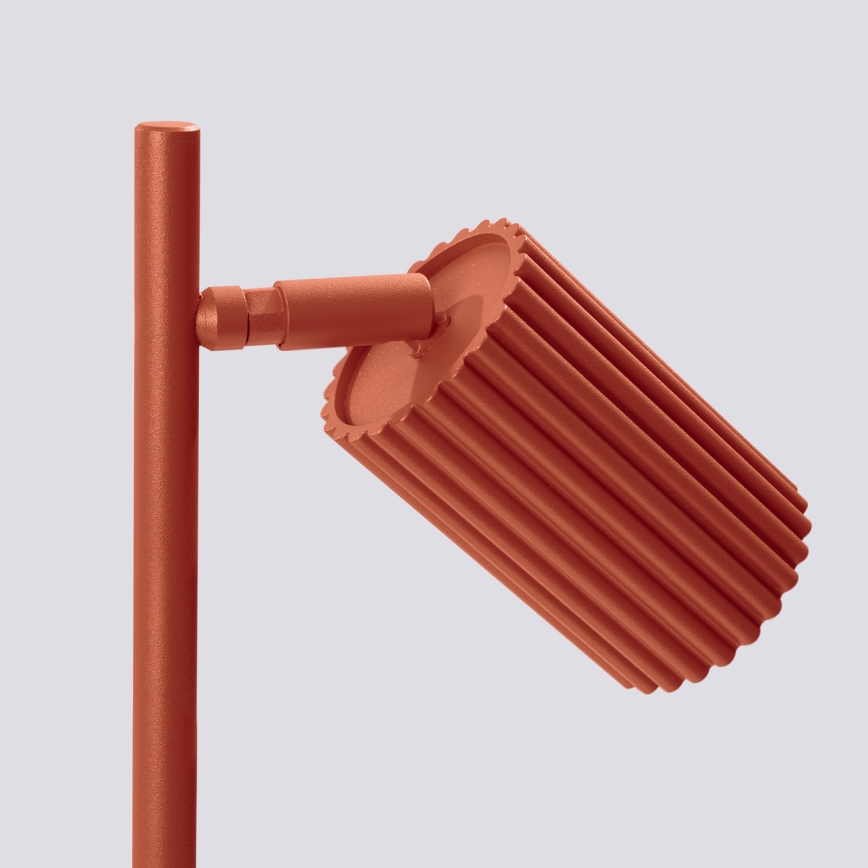 Candeeiro de mesa KARBON 1xGU10/10W/230V vermelho