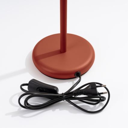 Candeeiro de mesa KARBON 1xGU10/10W/230V vermelho