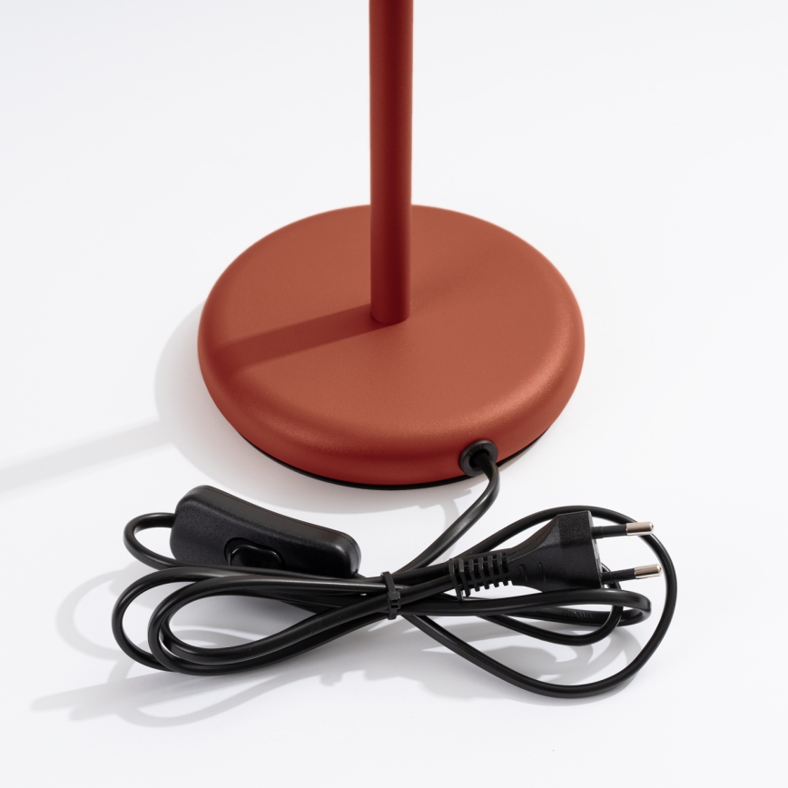 Candeeiro de mesa KARBON 1xGU10/10W/230V vermelho