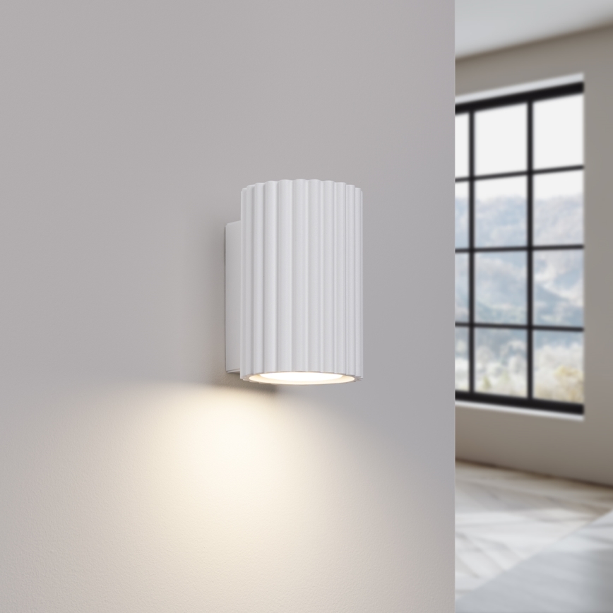 Iluminação de parede KARBON 1xGU10/10W/230V branco