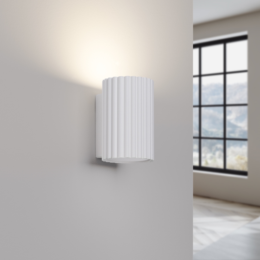 Iluminação de parede KARBON 1xGU10/10W/230V branco