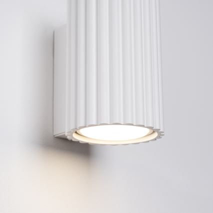 Iluminação de parede KARBON 1xGU10/10W/230V branco