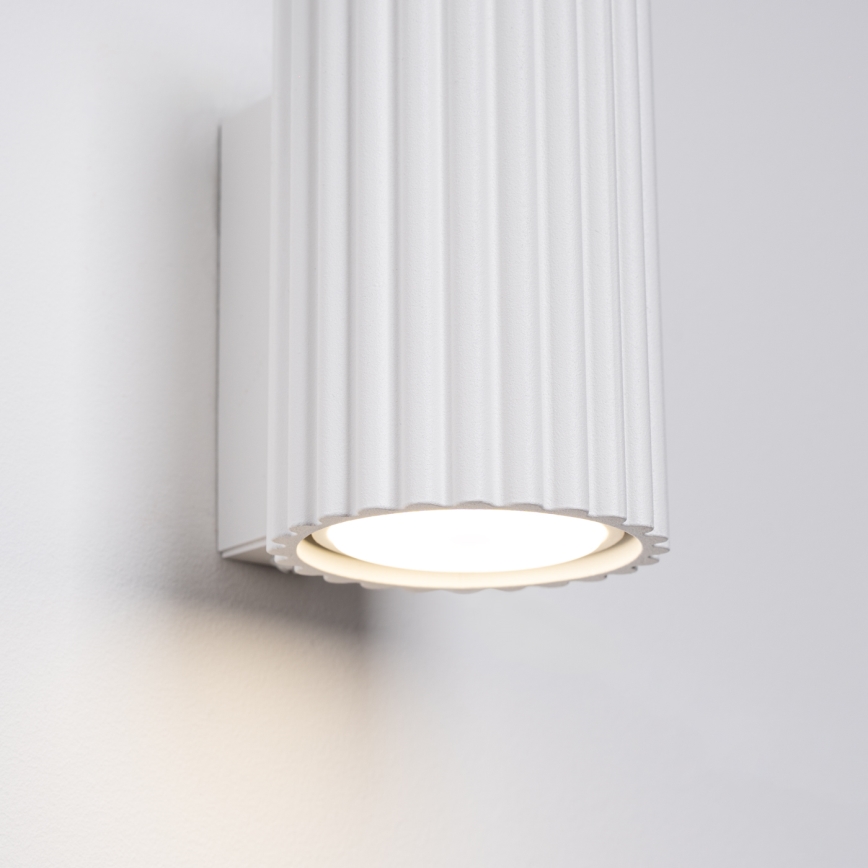 Iluminação de parede KARBON 1xGU10/10W/230V branco