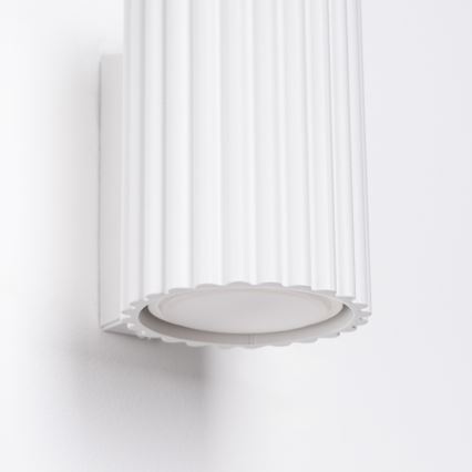 Iluminação de parede KARBON 1xGU10/10W/230V branco