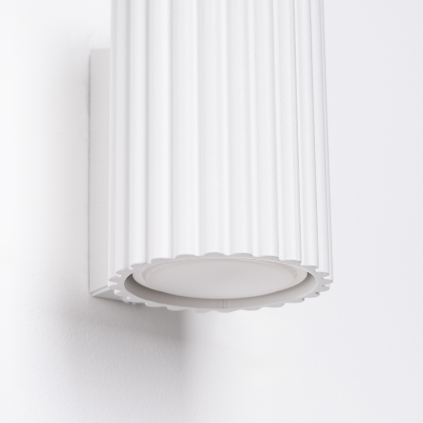 Iluminação de parede KARBON 1xGU10/10W/230V branco