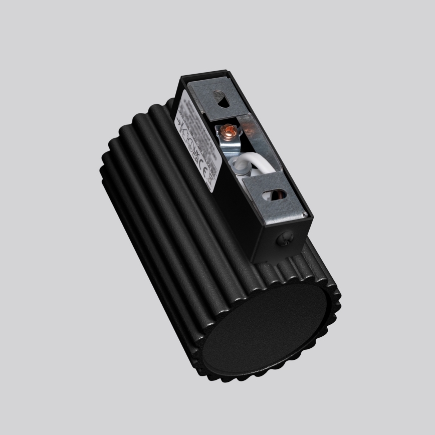 Iluminação de parede KARBON 1xGU10/10W/230V preto