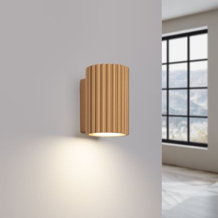 Iluminação de parede KARBON 1xGU10/10W/230V dourado