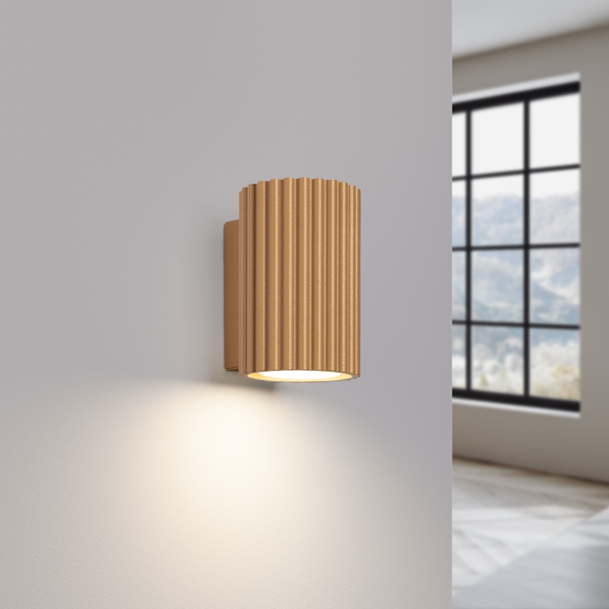 Iluminação de parede KARBON 1xGU10/10W/230V dourado