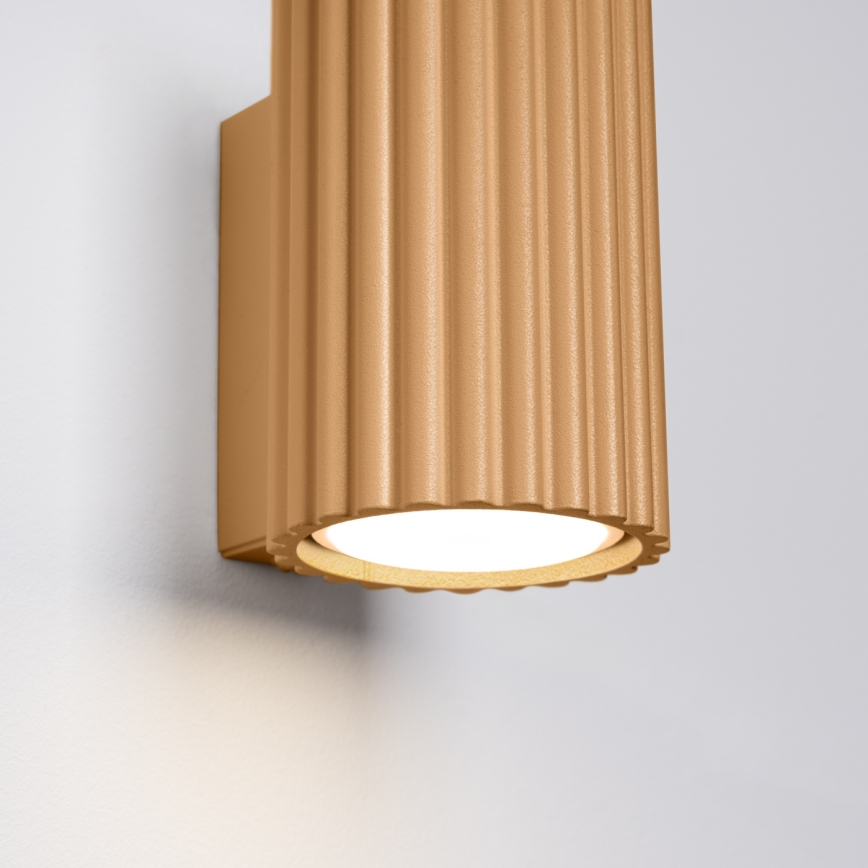 Iluminação de parede KARBON 1xGU10/10W/230V dourado
