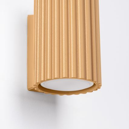 Iluminação de parede KARBON 1xGU10/10W/230V dourado