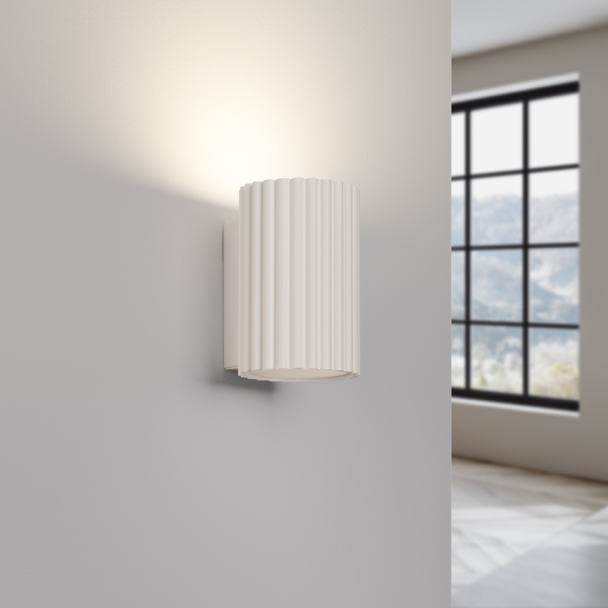 Iluminação de parede KARBON 1xGU10/10W/230V creme