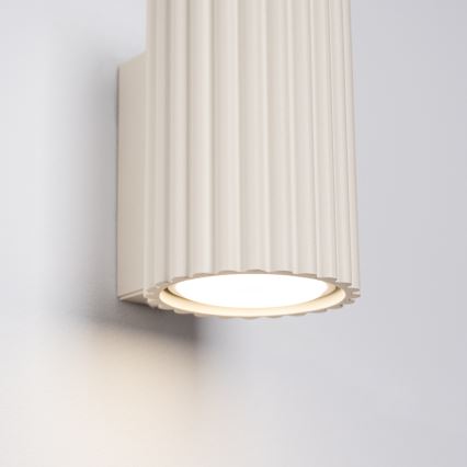 Iluminação de parede KARBON 1xGU10/10W/230V creme