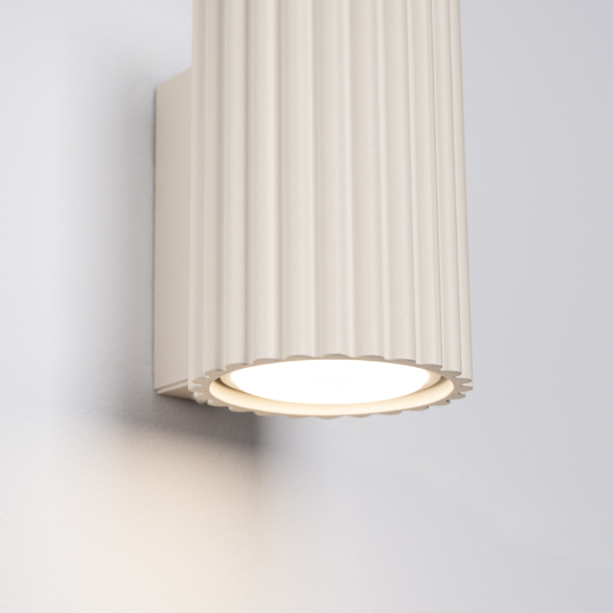 Iluminação de parede KARBON 1xGU10/10W/230V creme