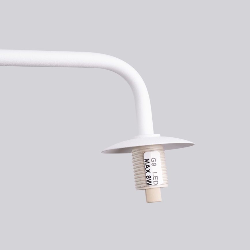 Candeeiro de parede ASTRAL 1xG9/8W/230V branco