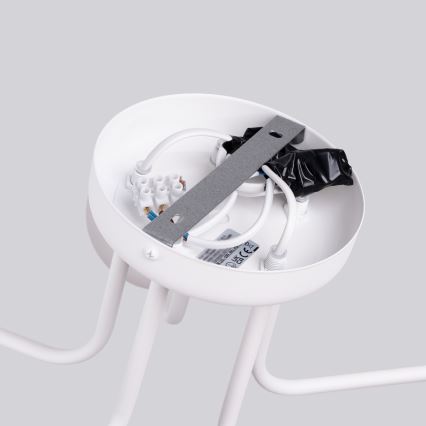 Candeeiro suspenso ASTRAL 5xG9/8W/230V branco