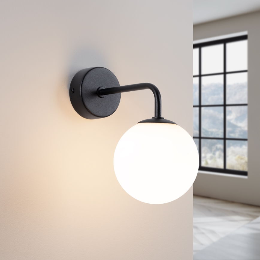 Candeeiro de parede ASTRAL 1xG9/8W/230V preto