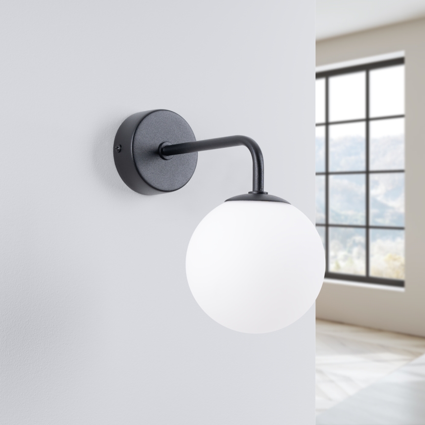 Candeeiro de parede ASTRAL 1xG9/8W/230V preto