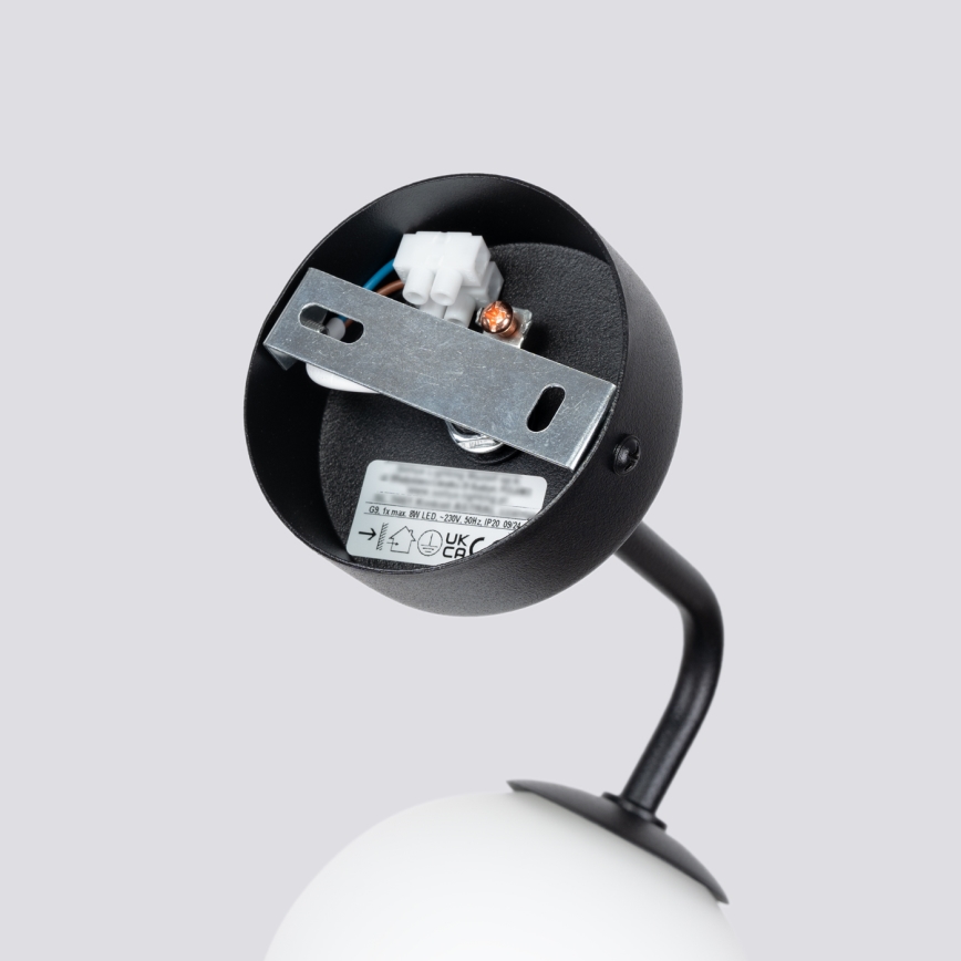 Candeeiro de parede ASTRAL 1xG9/8W/230V preto