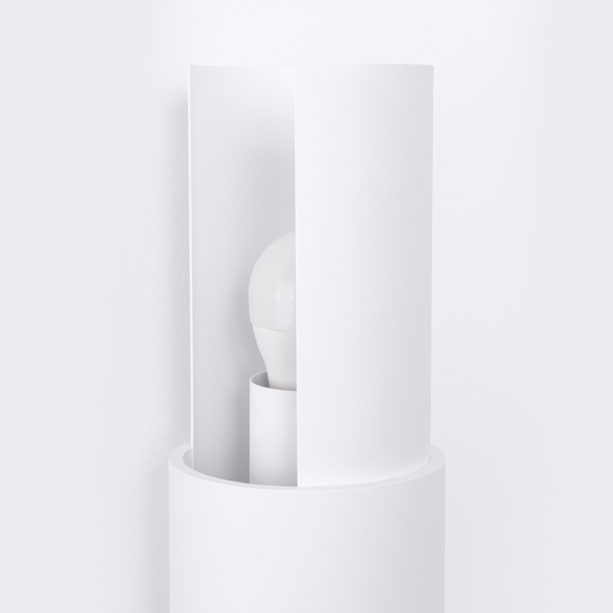 Iluminação de parede FLASH 2xE27/15W/230V branco