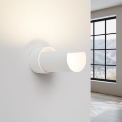 Iluminação de parede FLASH 1xE27/15W/230V branco