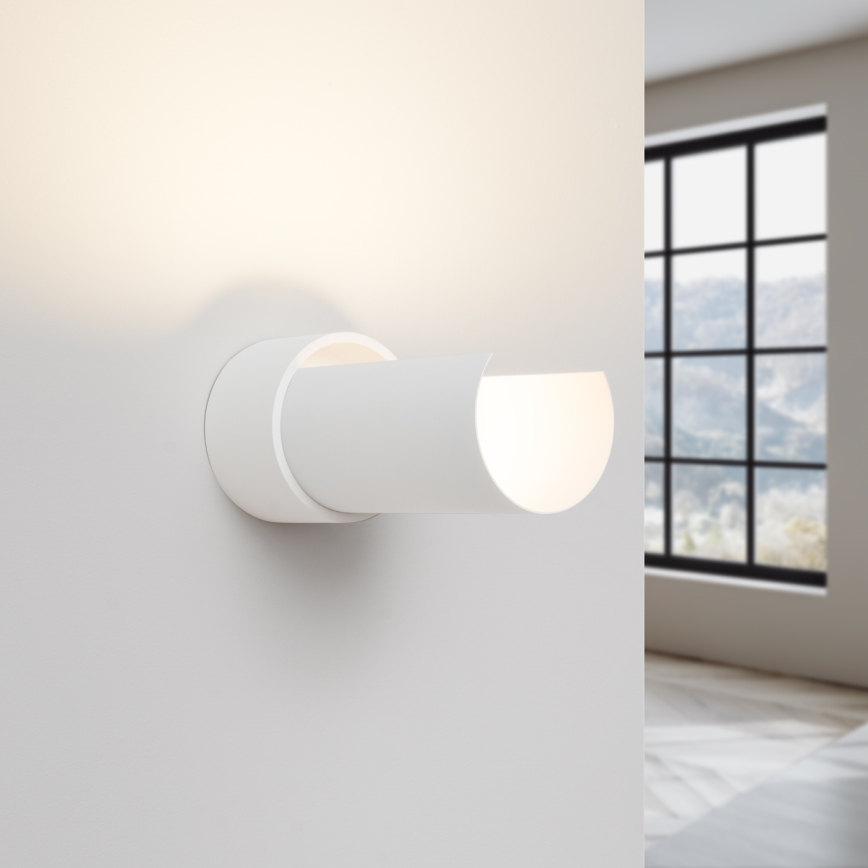 Iluminação de parede FLASH 1xE27/15W/230V branco