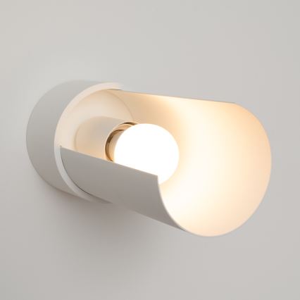 Iluminação de parede FLASH 1xE27/15W/230V branco