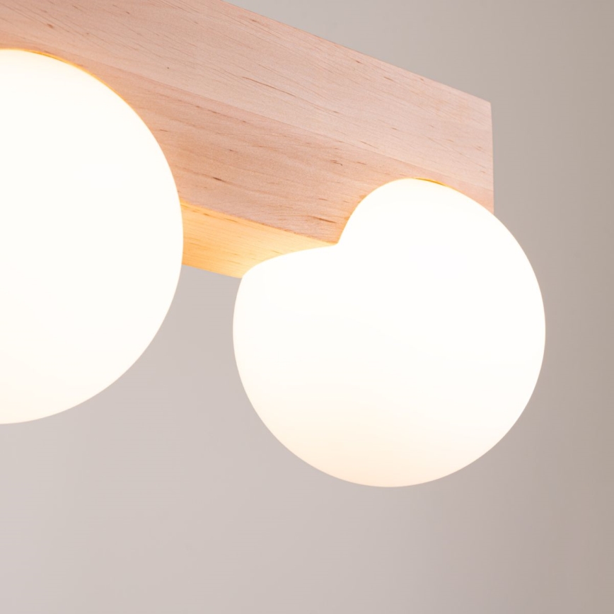 Iluminação de teto BULBO 2xG9/8W/230V faia/branco