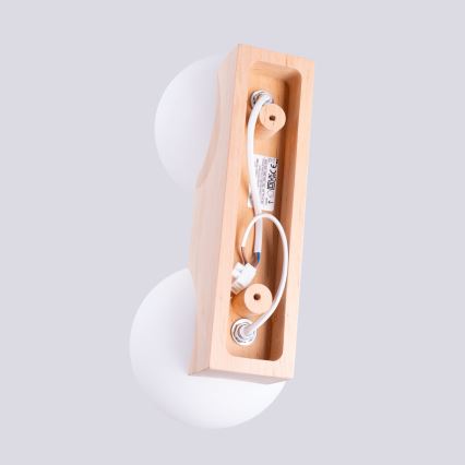 Iluminação de teto BULBO 2xG9/8W/230V faia/branco