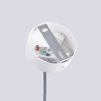 Candeeiro suspenso LIRO 1xGU10/10W/230V branco