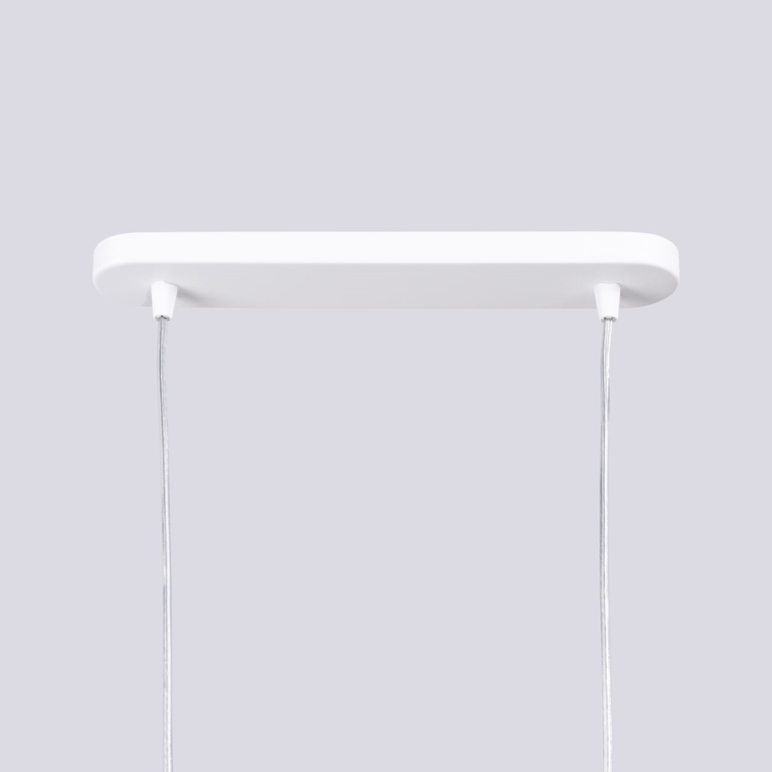 Candeeiro suspenso LIRO 2xGU10/10W/230V branco