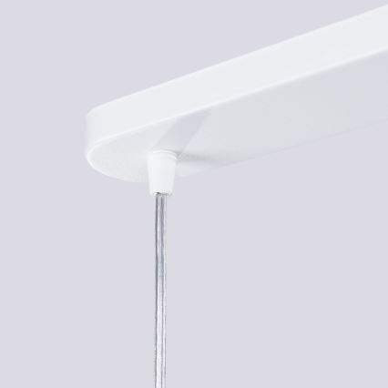 Candeeiro suspenso LIRO 2xGU10/10W/230V branco