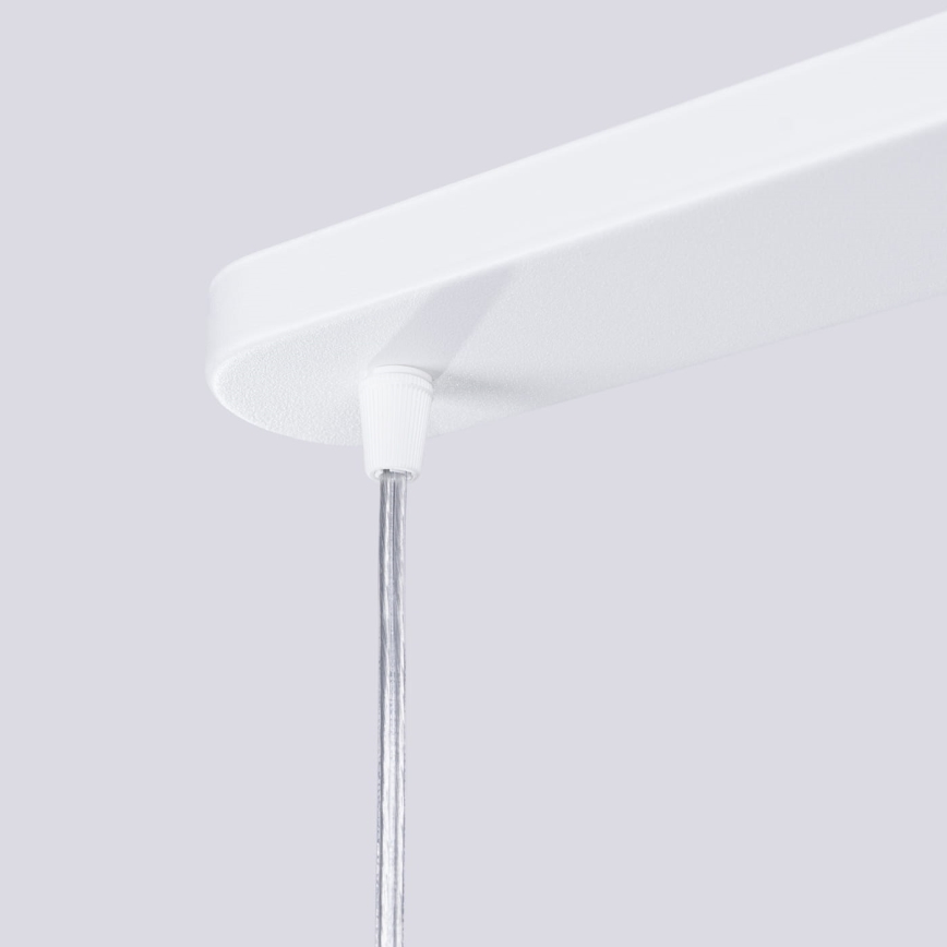 Candeeiro suspenso LIRO 2xGU10/10W/230V branco