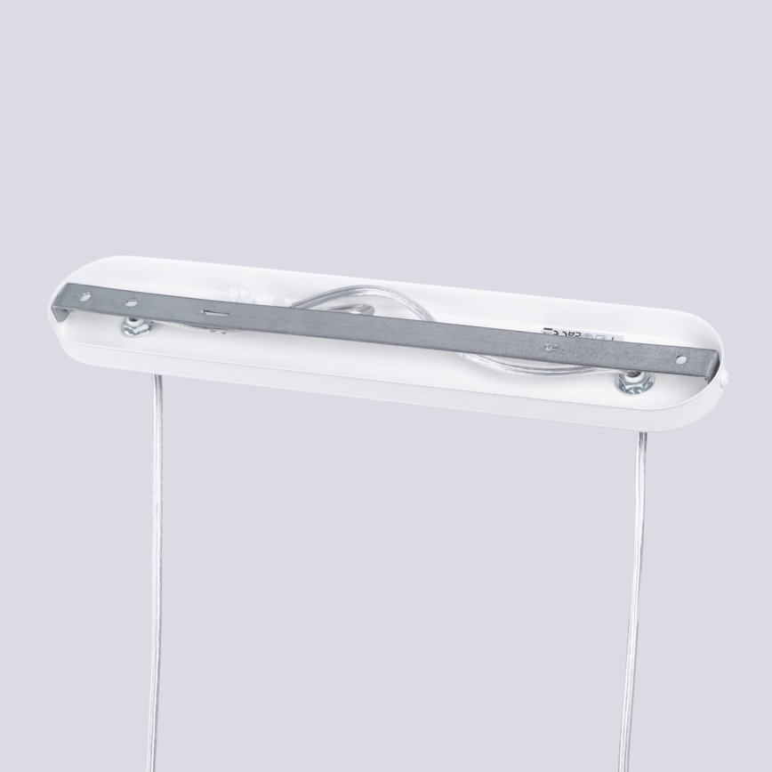 Candeeiro suspenso LIRO 2xGU10/10W/230V branco