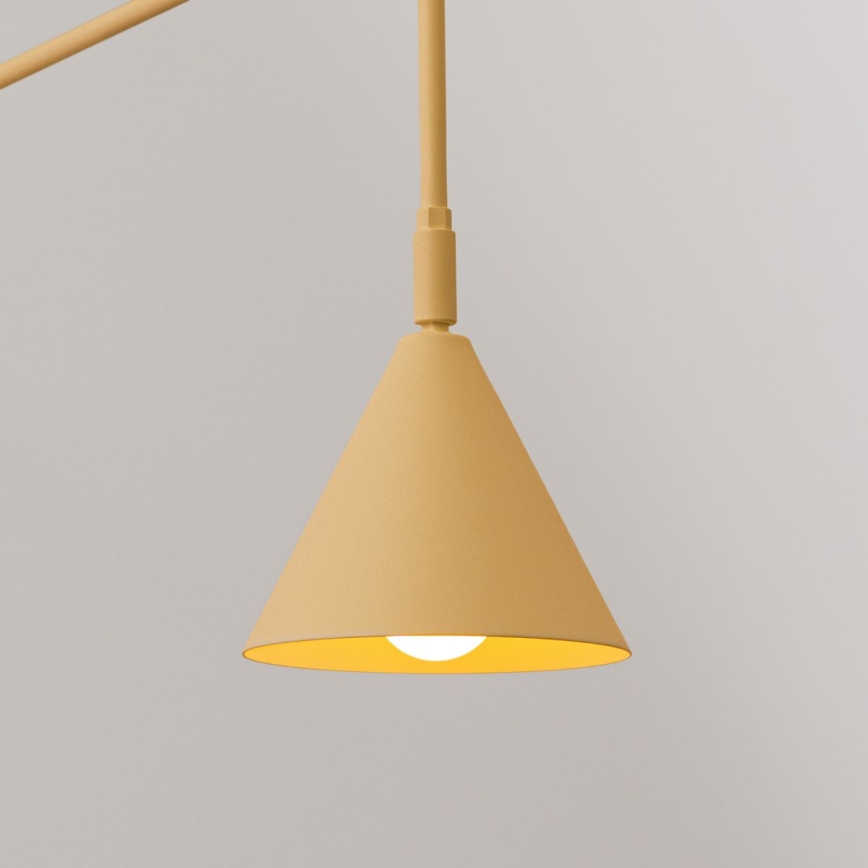 Candeeiro de parede NOX 1xE14/10W/230V dourado