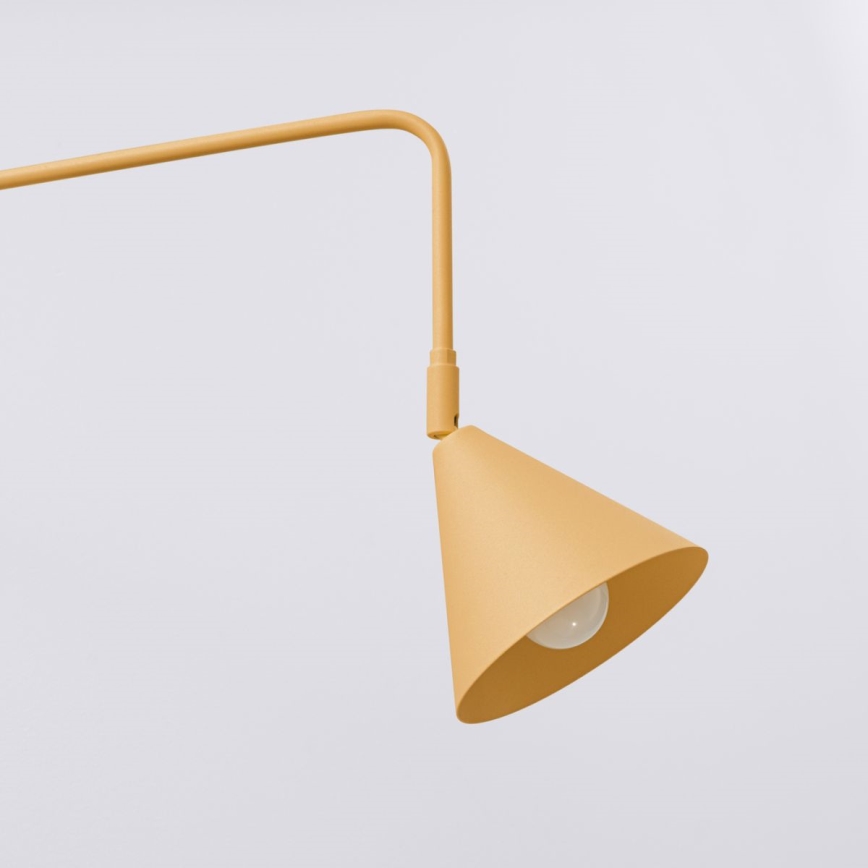 Candeeiro de parede NOX 1xE14/10W/230V dourado