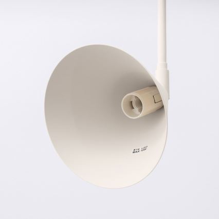 Candeeiro de parede NOX 1xE14/10W/230V creme