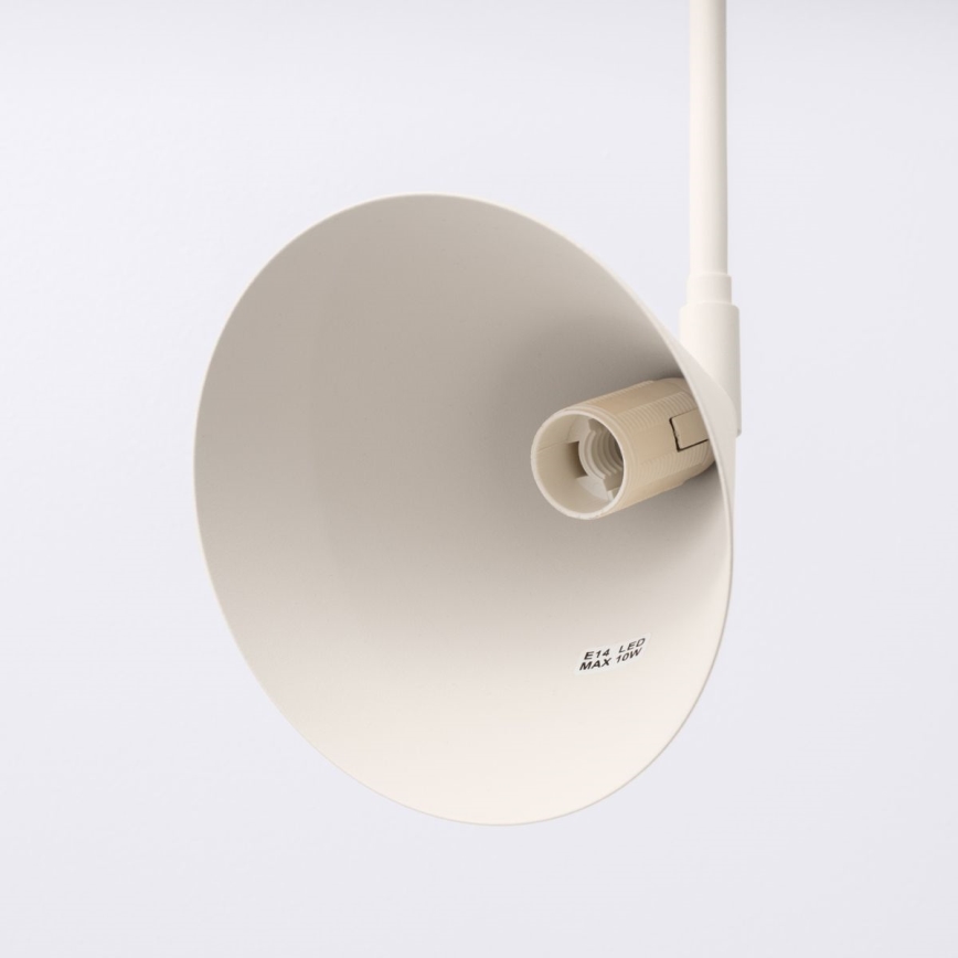 Candeeiro de parede NOX 1xE14/10W/230V creme
