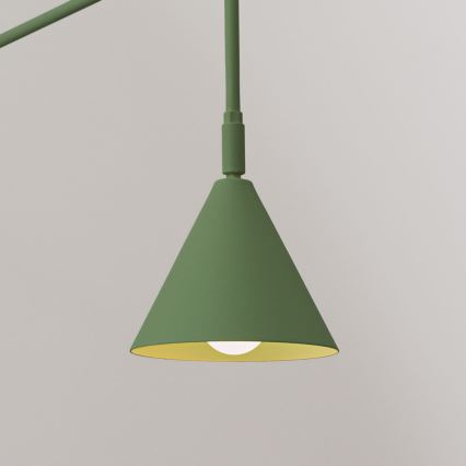 Candeeiro de parede NOX 1xE14/10W/230V verde