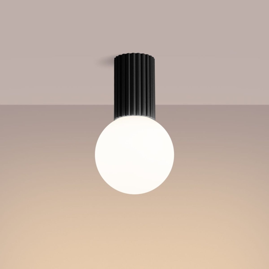 Iluminação de teto para casa de banho HALO 1xG9/8W/230V diâmetro 12 cm IP44 preto