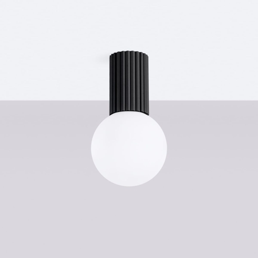 Iluminação de teto para casa de banho HALO 1xG9/8W/230V diâmetro 12 cm IP44 preto