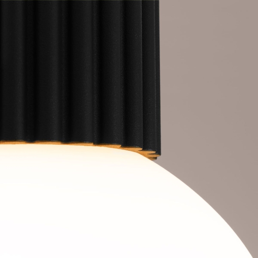 Iluminação de teto para casa de banho HALO 1xG9/8W/230V diâmetro 12 cm IP44 preto