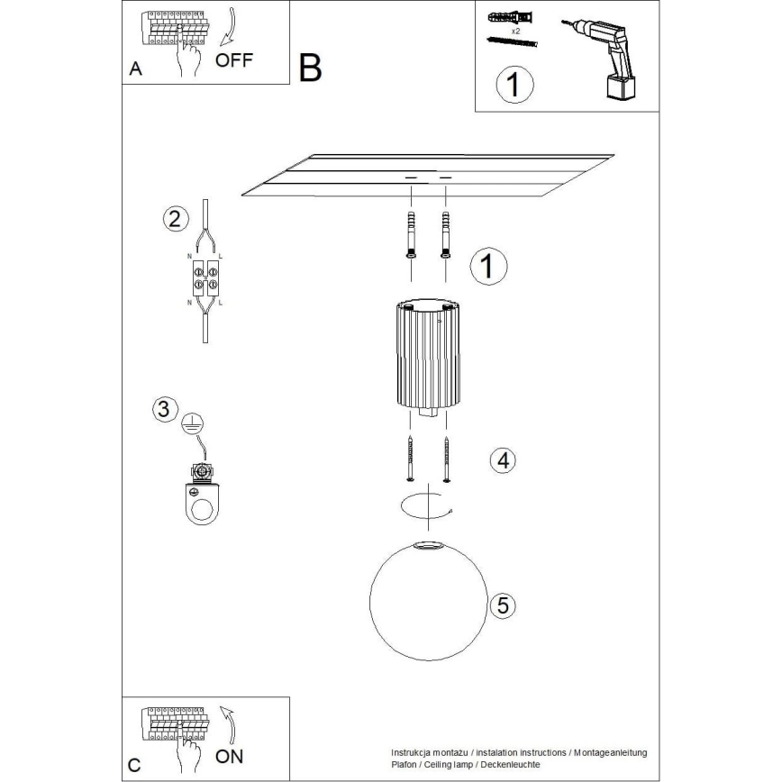 Iluminação de teto para casa de banho HALO 1xG9/8W/230V diâmetro 12 cm IP44 preto