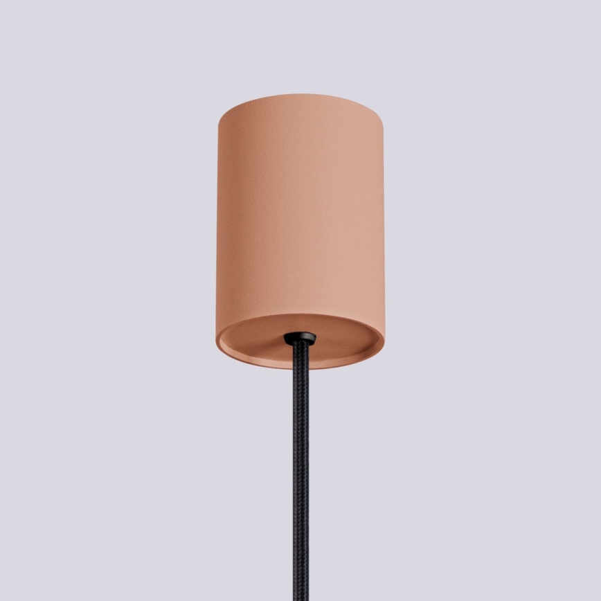 Candeeiro suspenso HALO 1xG9/8W/230V diâmetro 12 cm castanho