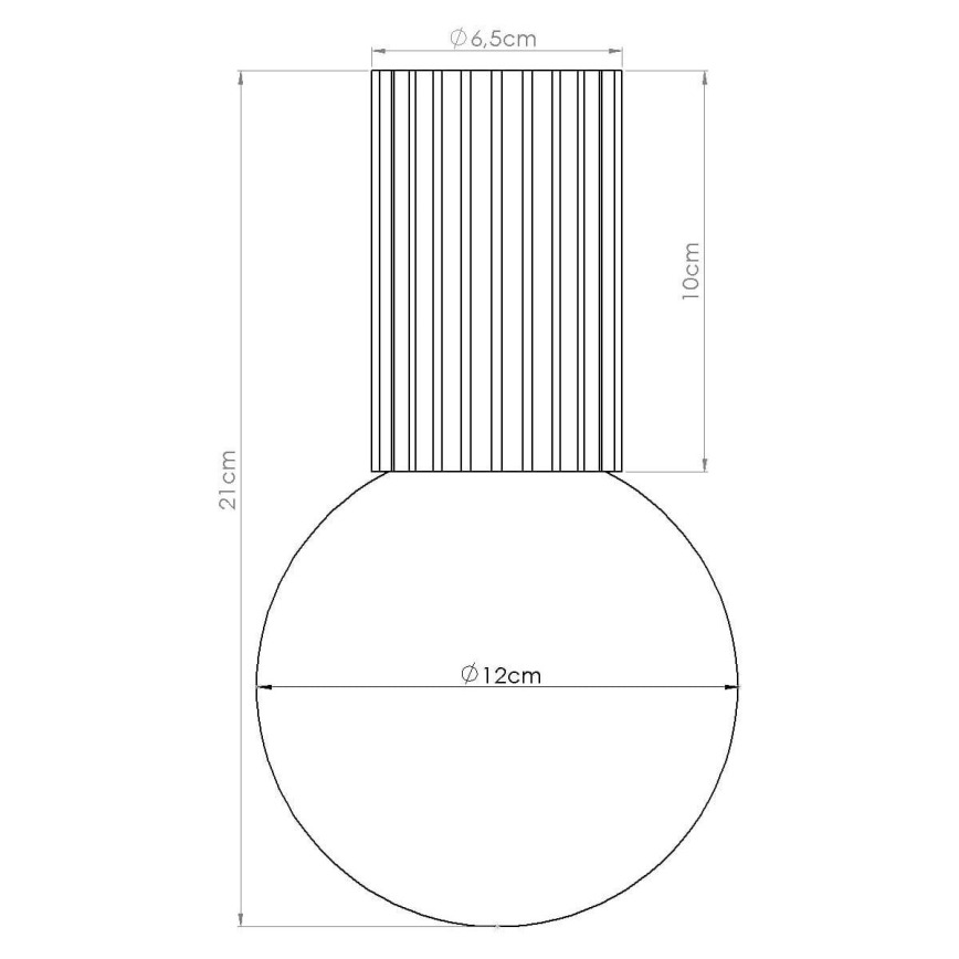 Iluminação de teto para casa de banho HALO 1xG9/8W/230V diâmetro 12 cm IP44 vermelho
