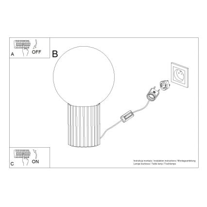 Candeeiro de mesa HALO 1xG9/8W/230V diâmetro 12 cm rosa