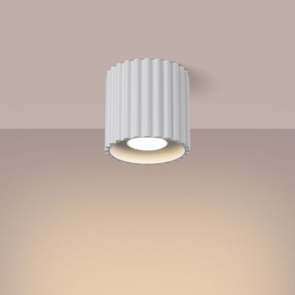 Spot AURA 1xGU10/10W/230V, Ø 10 cm, branco